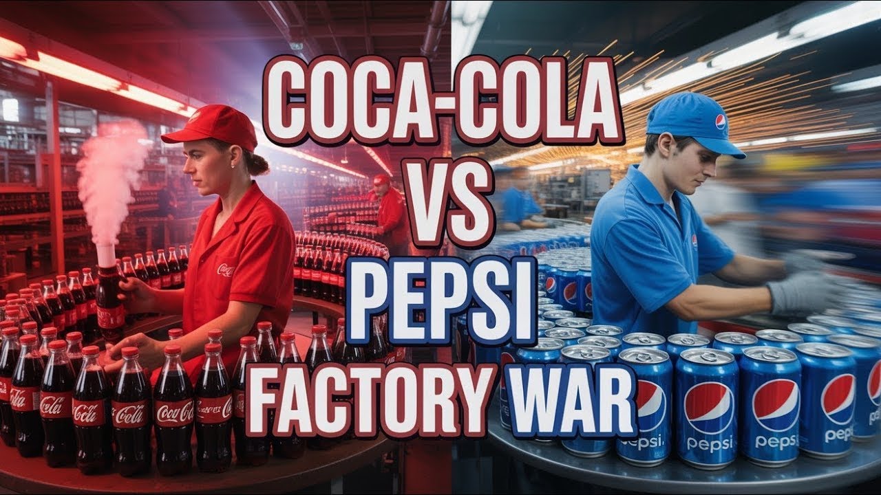 Coca-Cola vs Pepsi: Inside the Factory War | Battle of the Beverage Giants
