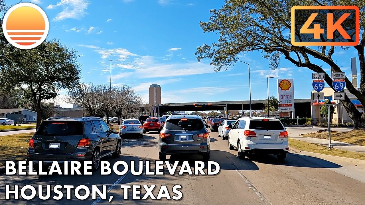 Bellaire Boulevard in Houston, Texas! Drive with me on a Houston road!