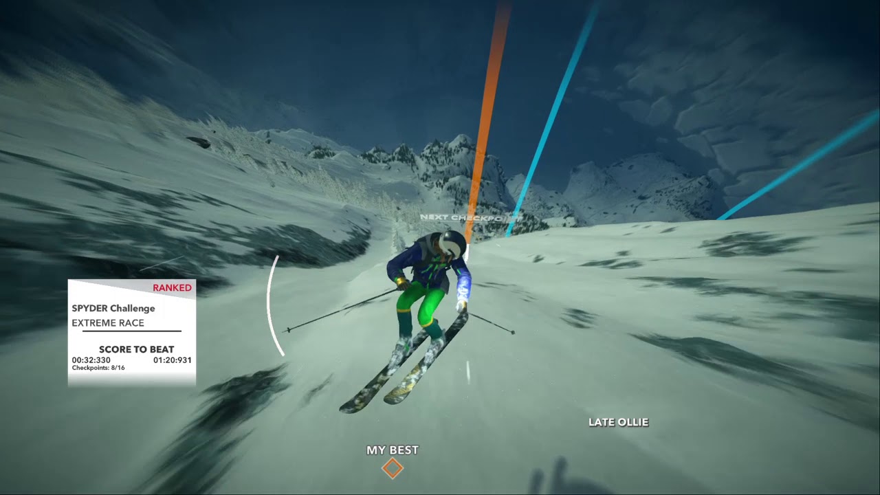 STEEP - Spyder Challenge World Record Time 1:19:943