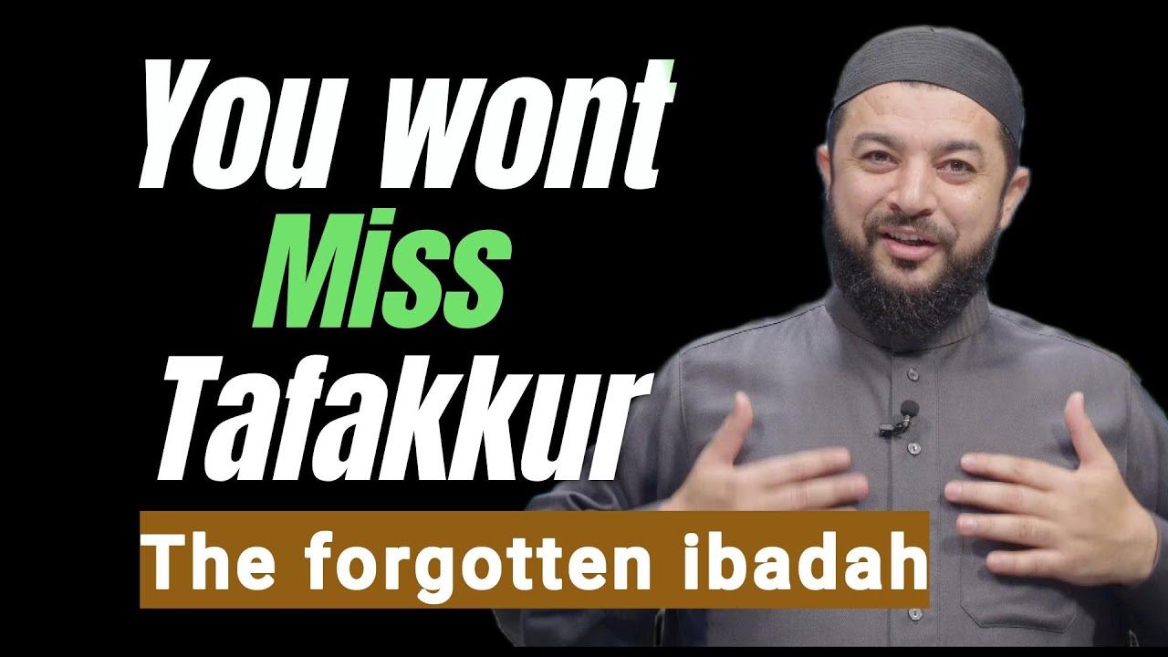 You won't miss Taffakur! The forgotten Ibadah of #Islamic Meditation