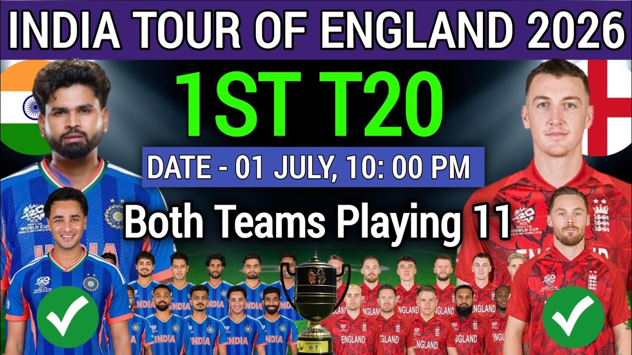 India vs England 1ST T20 Playing 11 | IND vs ENG Playing 11 | IND vs ENG Final Playing 11