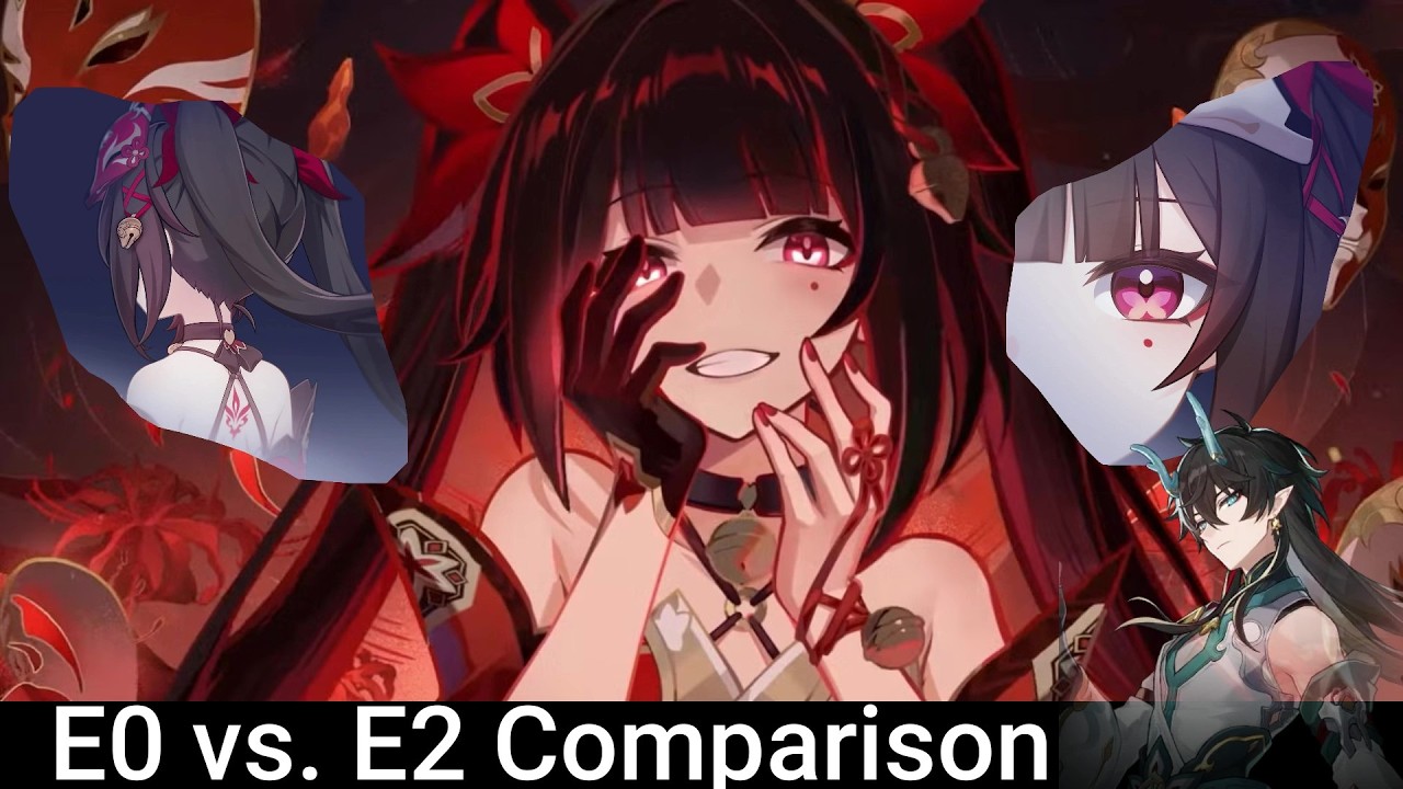 Sparkle E0 vs  E2 comparison with E0S0 Dan Heng IL