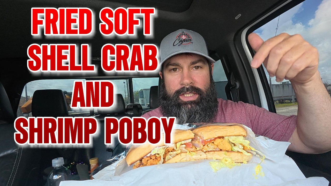 The BEST Soft Shell Crab Poboy in Dulac LA?! Schmoopy’s Seafood Review