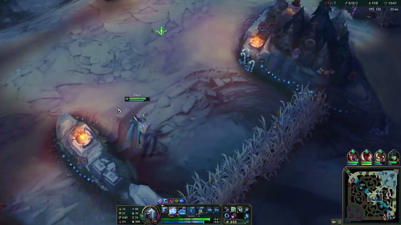 League of Legends Mid Lane Commentary VIKTOR vs EKKO