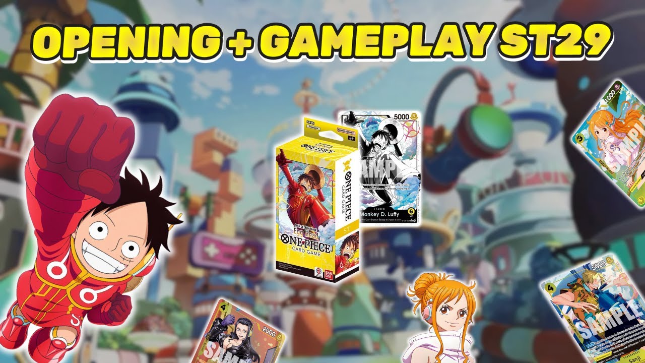 Le MEILLEUR deck pour débuter One Piece Card Game en 2026 ?? Opening, Cartes & Gameplay ST29 EggHead