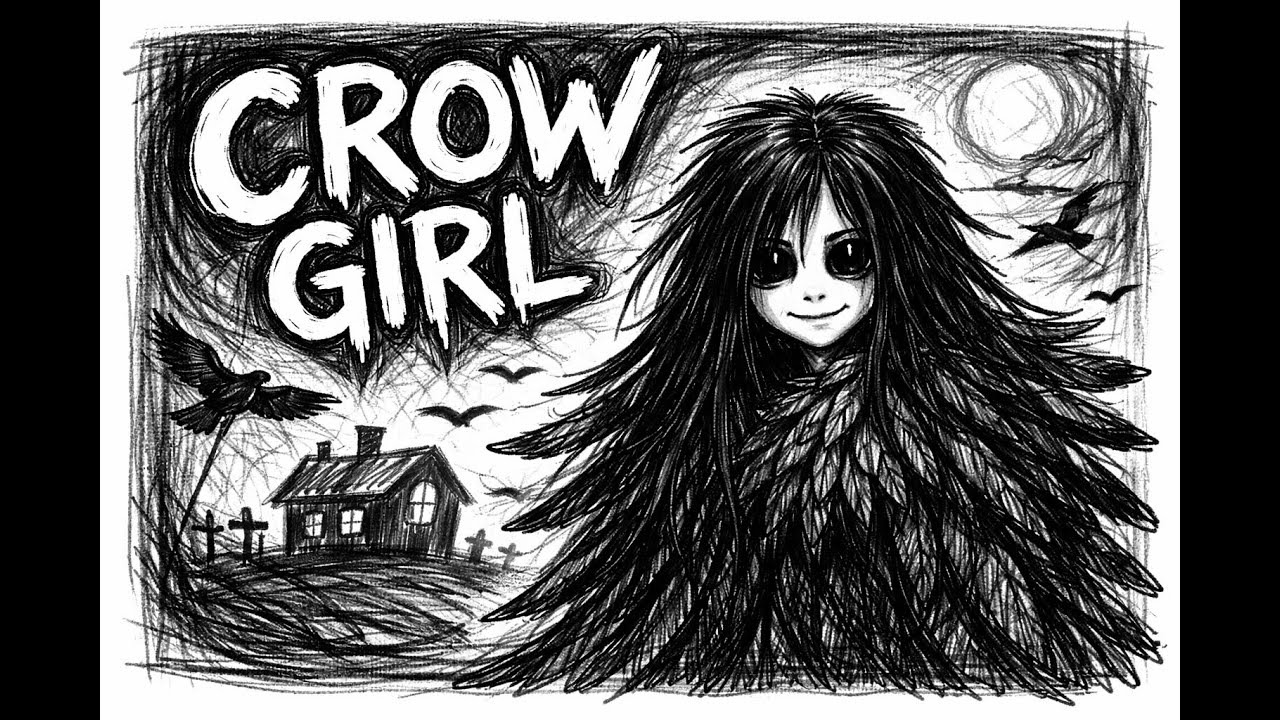 Edgar Allan Poets - Crow Girl (Lyric Video)