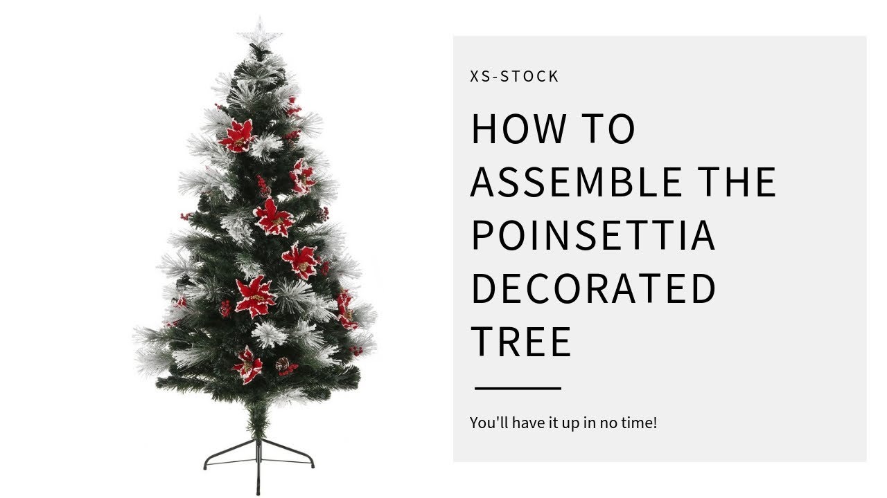 How to Assemble your Fibre Optic Decorated Christmas Tree