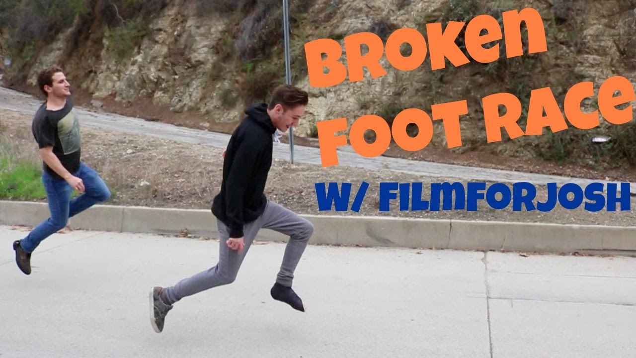 Broken Foot Race W/ FilmForJosh