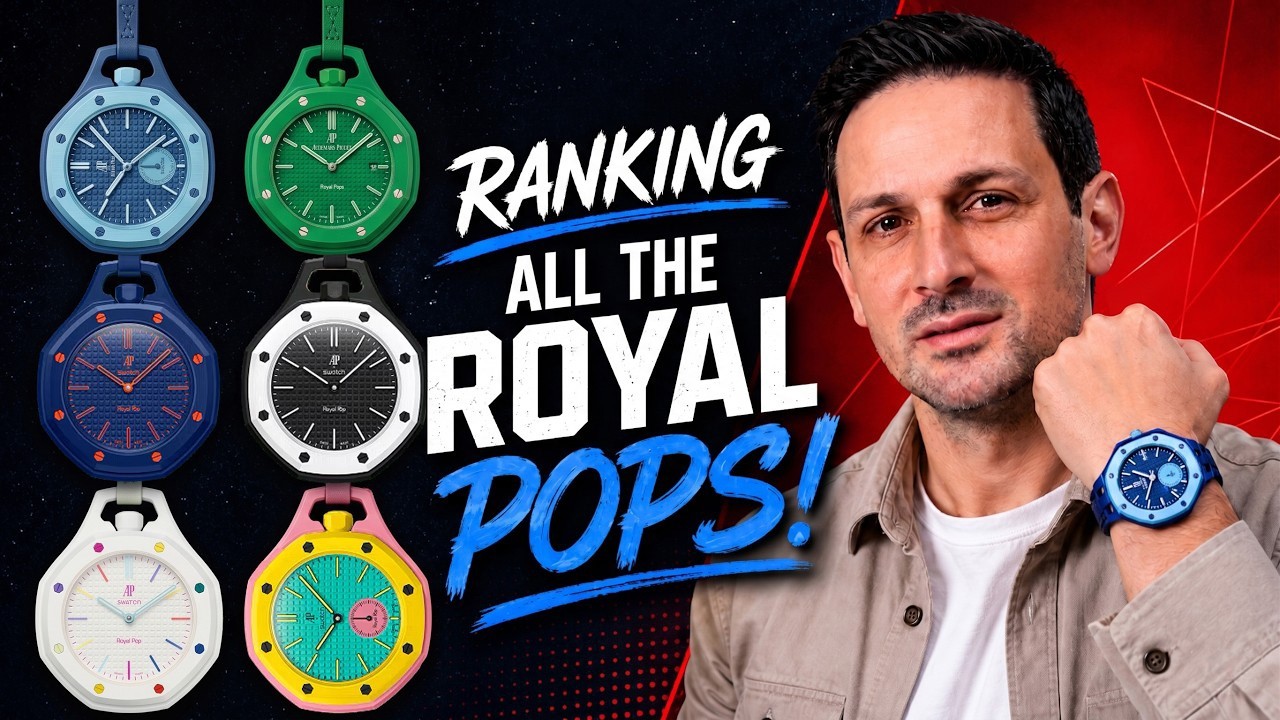 Все 8 часов Royal Pop от AP X Swatch: рейтинг!