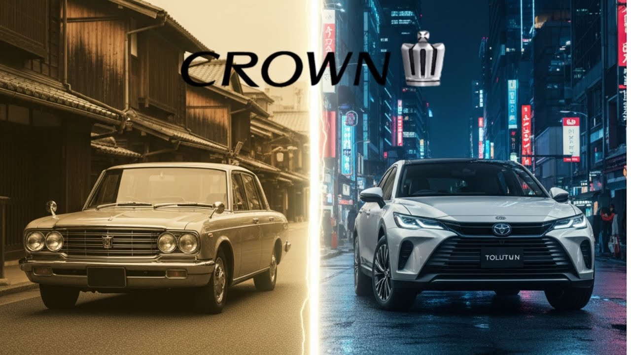 Toyota Crown Evolution 1955–2024  Japan’s Ultimate Luxury Sedan
