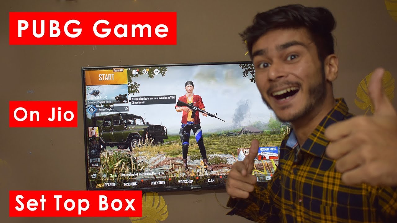 Pubg on Jio Set Top Box | BhushanDroid