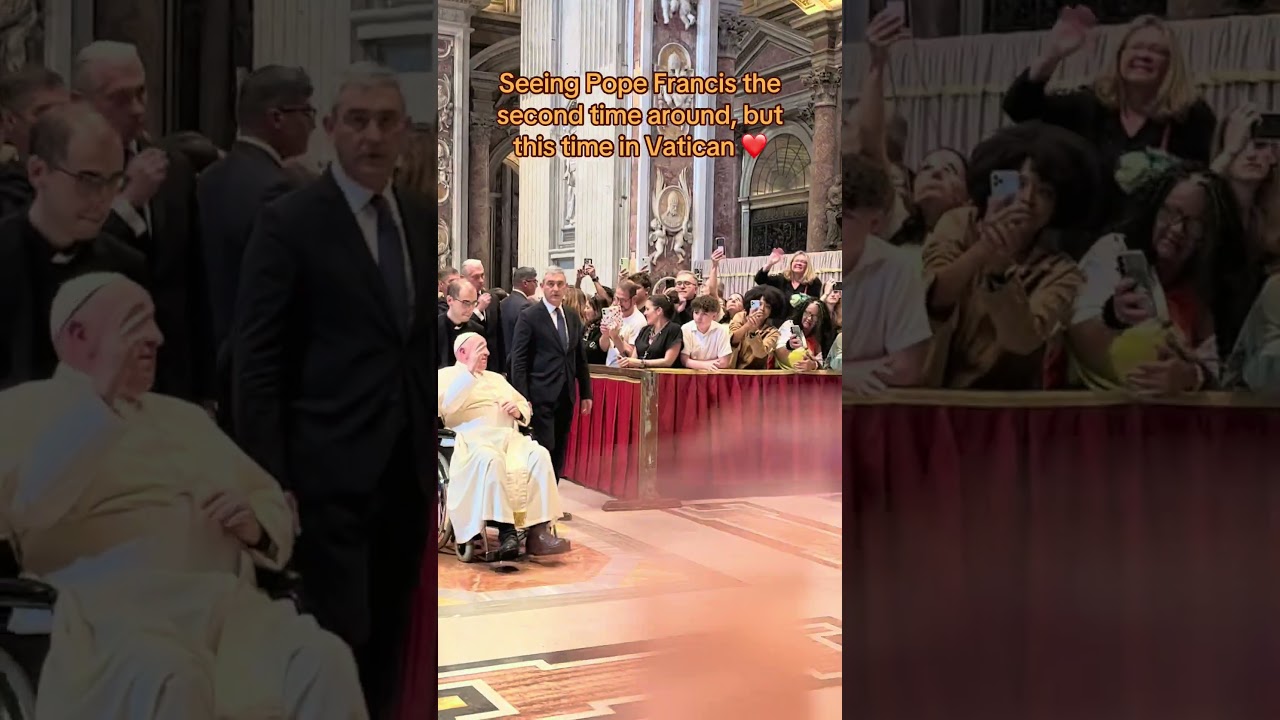 Once in a life time memory. Rest in peace Papa Francesco #papafrancisco #vatican