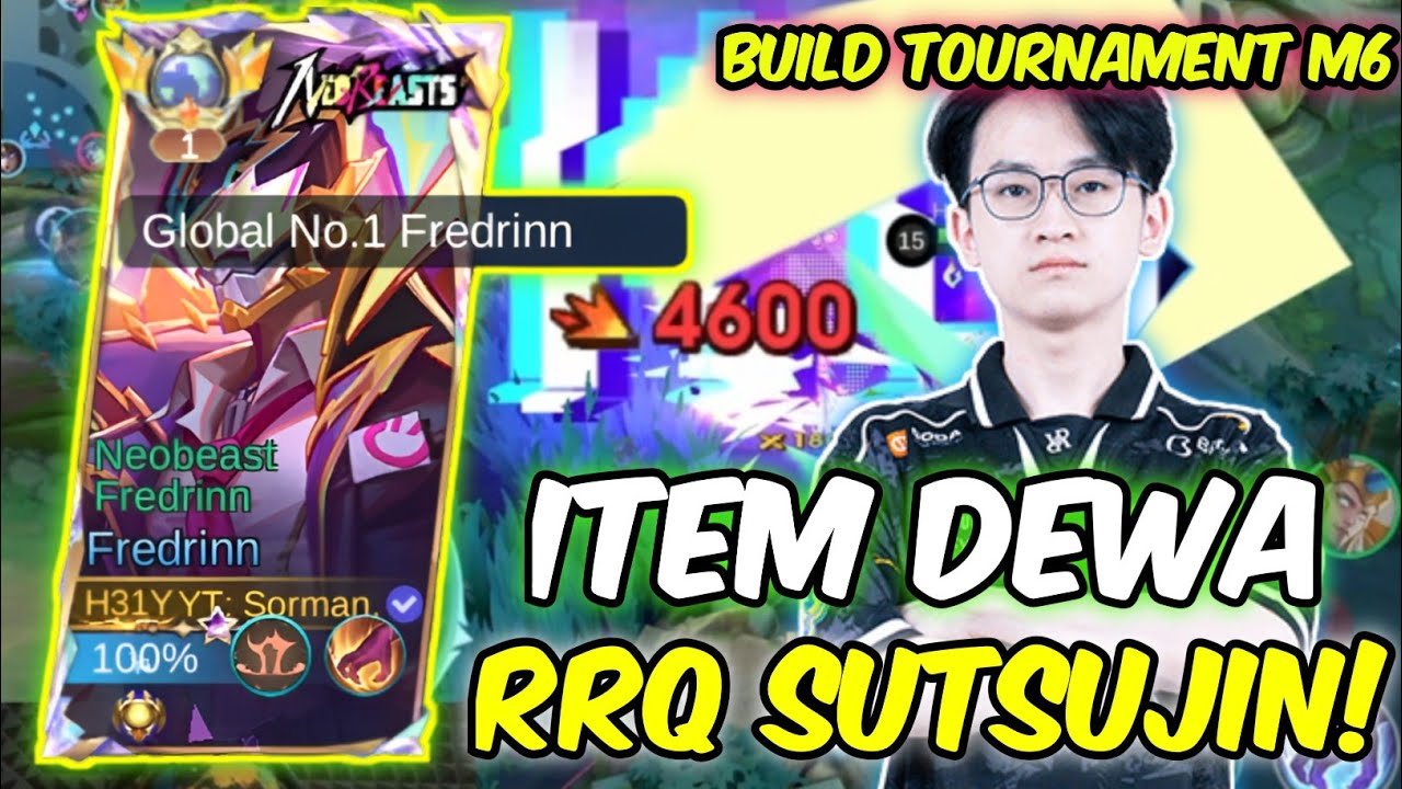 Gw Nyobain Build Item Fredrinn Yang Di Pake RRQ Sutsujin Di M6!! Apakah Bagus ?