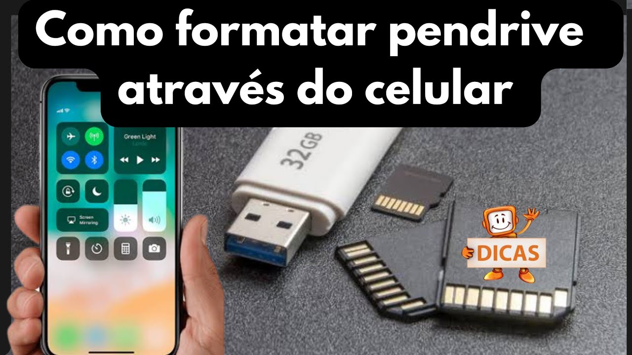 ✅️ como formatar um pendrive usando o celular