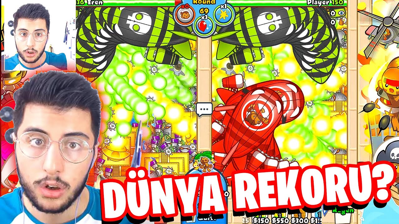 DÜNYA REKORU DENEMESİ!! (100 Round Challenge BTD Battles)