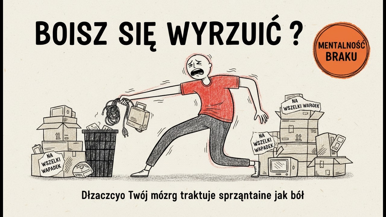 Psychologia Ludzi, Którzy Boją Się Wyrzucać Rzeczy (Mentalność Braku)