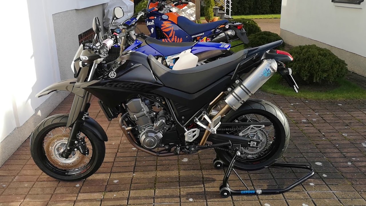 Yamaha XT660X (2008-11) - Walk around, sound.