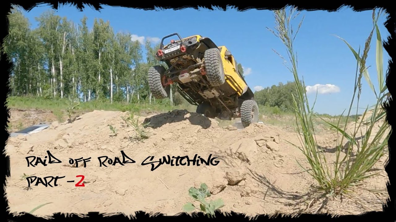 Raid off Road Switching  Part -2 RC jInjora, Rc4Wd, scx10II, remo hobby, trx4, trx4 sport