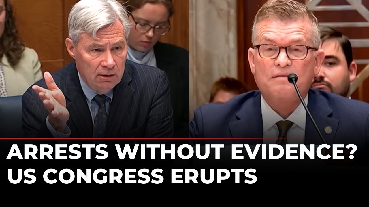 US Senate LIVE: Whitehouse Challenges Trump Nominee Over Arrest Controversy | US Congress