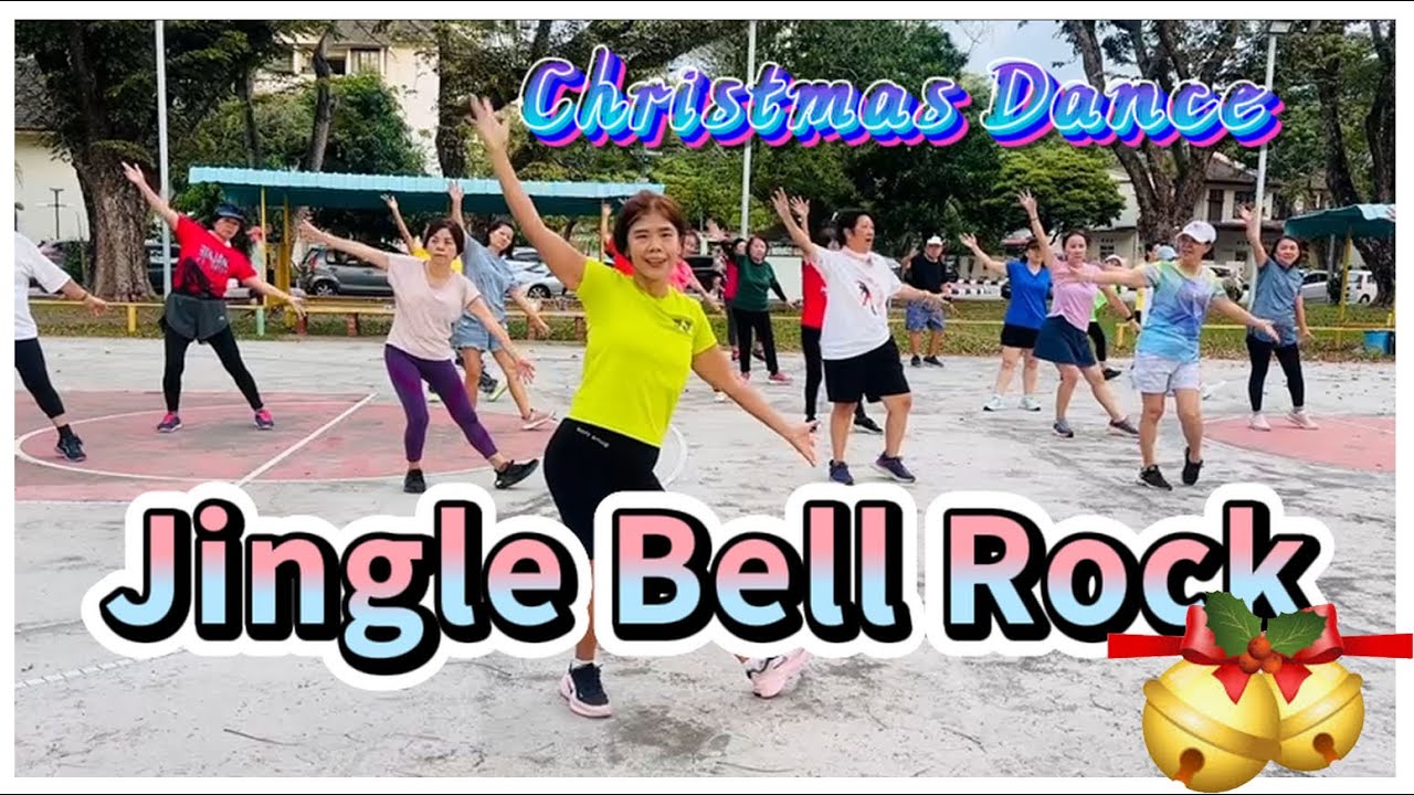 JINGLE BELL ROCK | GLEE CAST | CHRISTMAS DANCE 圣诞舞曲 | AW YIEN & FRIENDS | TMN SRI NIBONG |