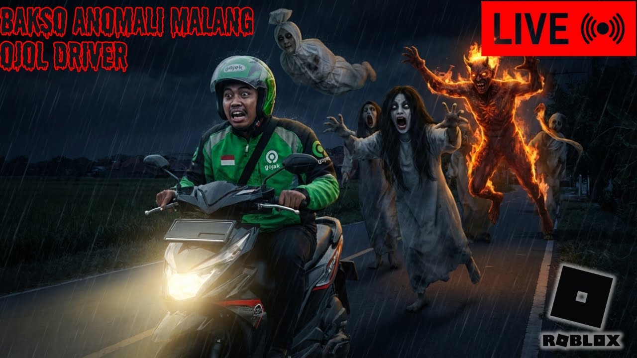 Aku Gojek Di Kejar Setan - Ojol Bakso Malang Anomali