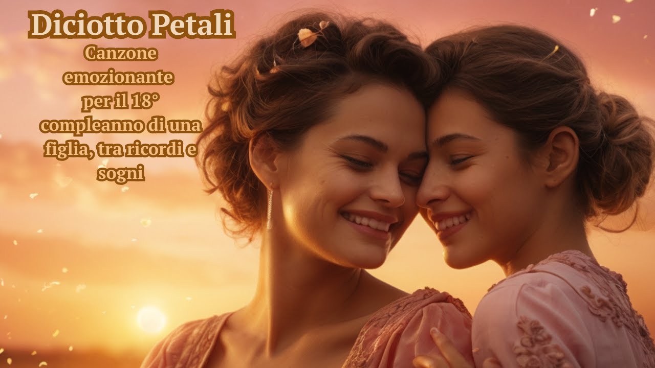 Diciotto Petali 🎶 | Canzone Emozionante per il 18&deg; Compleanno di una Figlia, tra Ricordi e Sogni