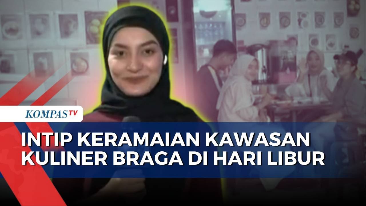 Libur Panjang, Wisatawan Serbu Kawasan Kuliner Braga Bandung