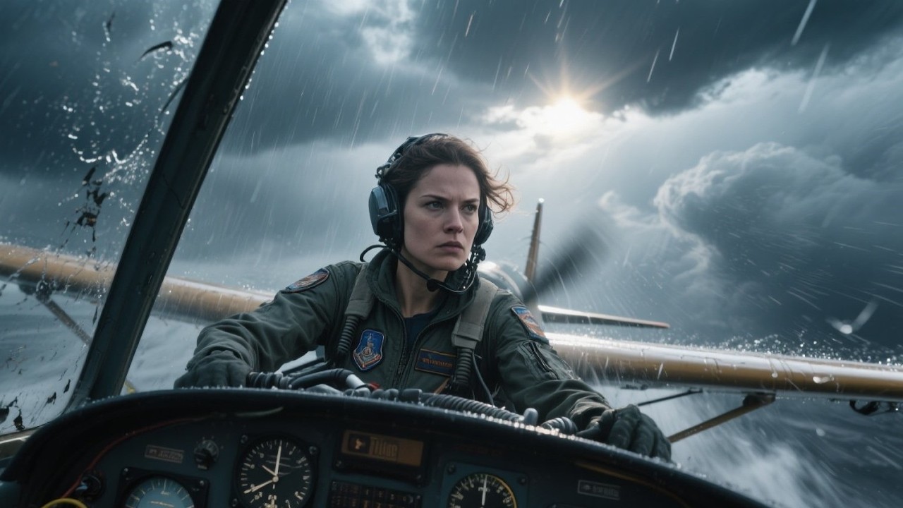 She Just Flies Supplies They Said Until the Commander Fell One Pilot Became the Missions Only Chance
