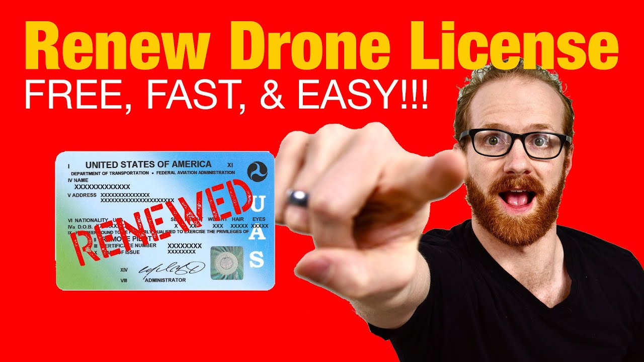 How to Renew Drone Pilot's License Part 107 UAS