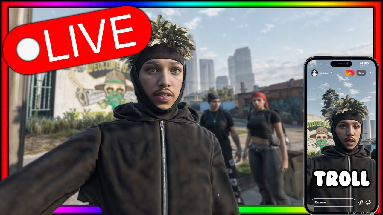 I Became A Famous Streamer In District 10 (GTA RP)