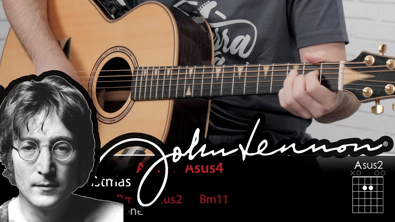 El mejor Villancico  Happy Christmas Acordes de guitarra | Guitarraviva
