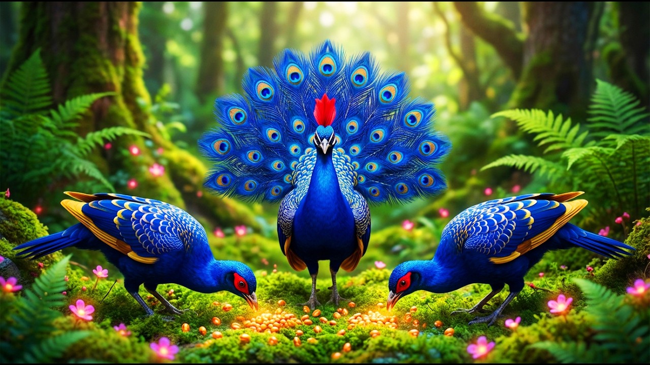Relaxing Forest Sounds 🌲 Gentle Birds Chirping for Deep Sleep, Study, Meditation & Stress Relief
