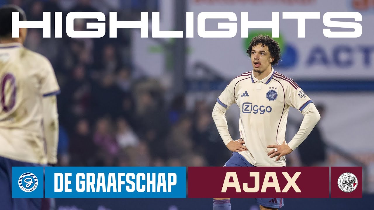 Highlights De Graafschap - Jong Ajax | Keuken Kampioen Divisie