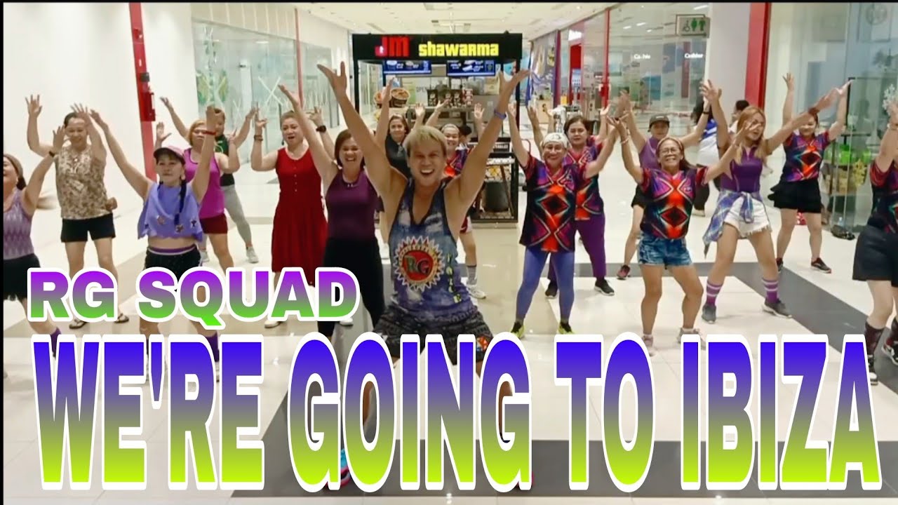 WE'RE GOING TO IBIZA - VENGABOYS - RG SQUAD - DJ REX - RETRO DANCE FITNESS - CHOREO RONALD