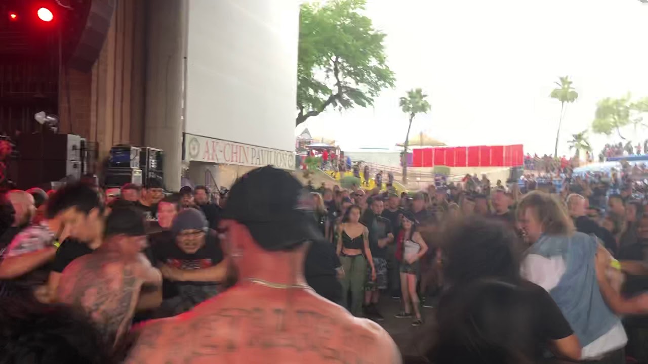 Cannibal Corpse Hammer Smashed Face live at the AK-Chin Pavilion Phoenix Az 2019