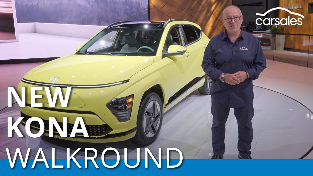 2023 Hyundai Kona Electric Walkround | Second-gen small electric EV will face stiff competition