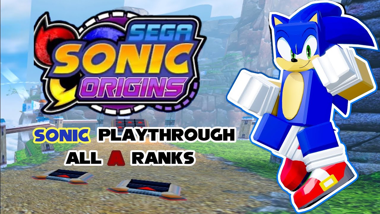 Sonic Playthrough + All A Ranks - SEGASonic: Origins