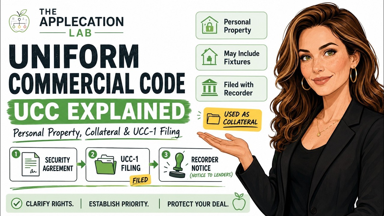 Uniform Commercial Code Explained | UCC-1, Collateral & Real Estate