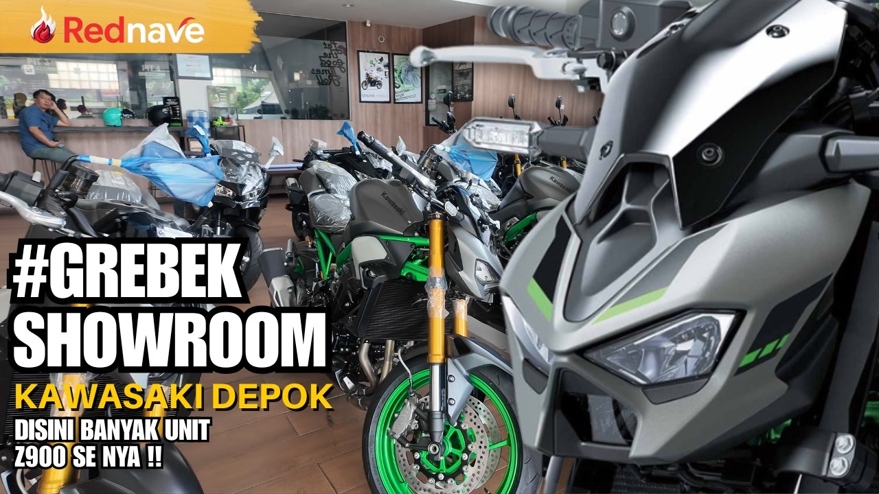 GREBEK SHOWROOM KAWASAKI | ADA UNIT Z900 SE YANG PALING DICARI!!! #kawasaki #z900se #z900