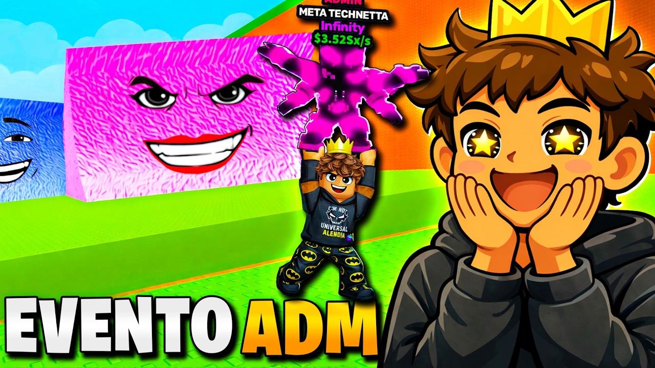 EVENTO FUJA do TSUNAMI para BRAINROTS | BRAINROT INFINITY no WAVE WEDNESDAY -  ROBLOX 🔴 TEUX AO VIVO