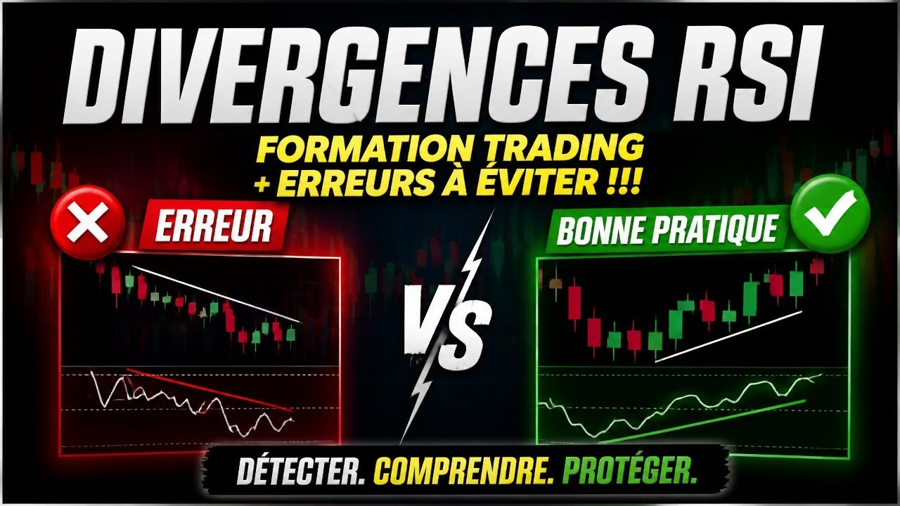 Divergences RSI | Formation Trading + Erreurs à éviter !!!