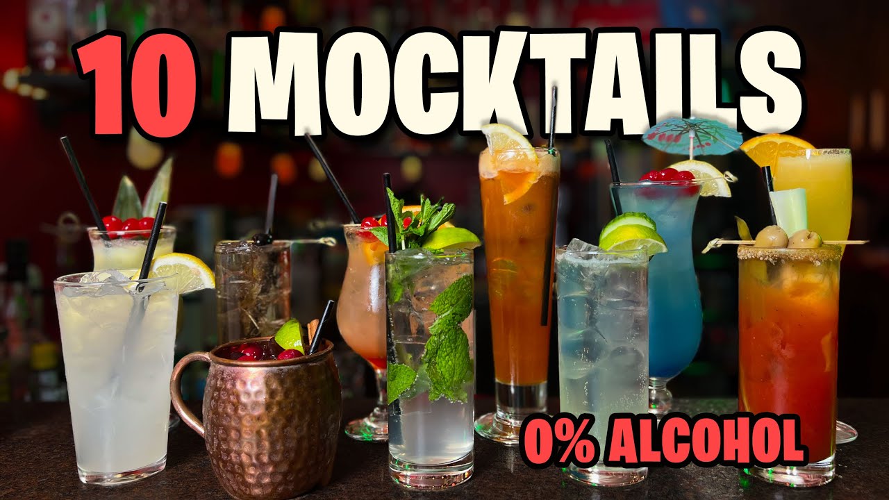 10 лучших безалкогольных коктейлей 🍹 Освежающие безалкогольные напитки, которые вам действительно...