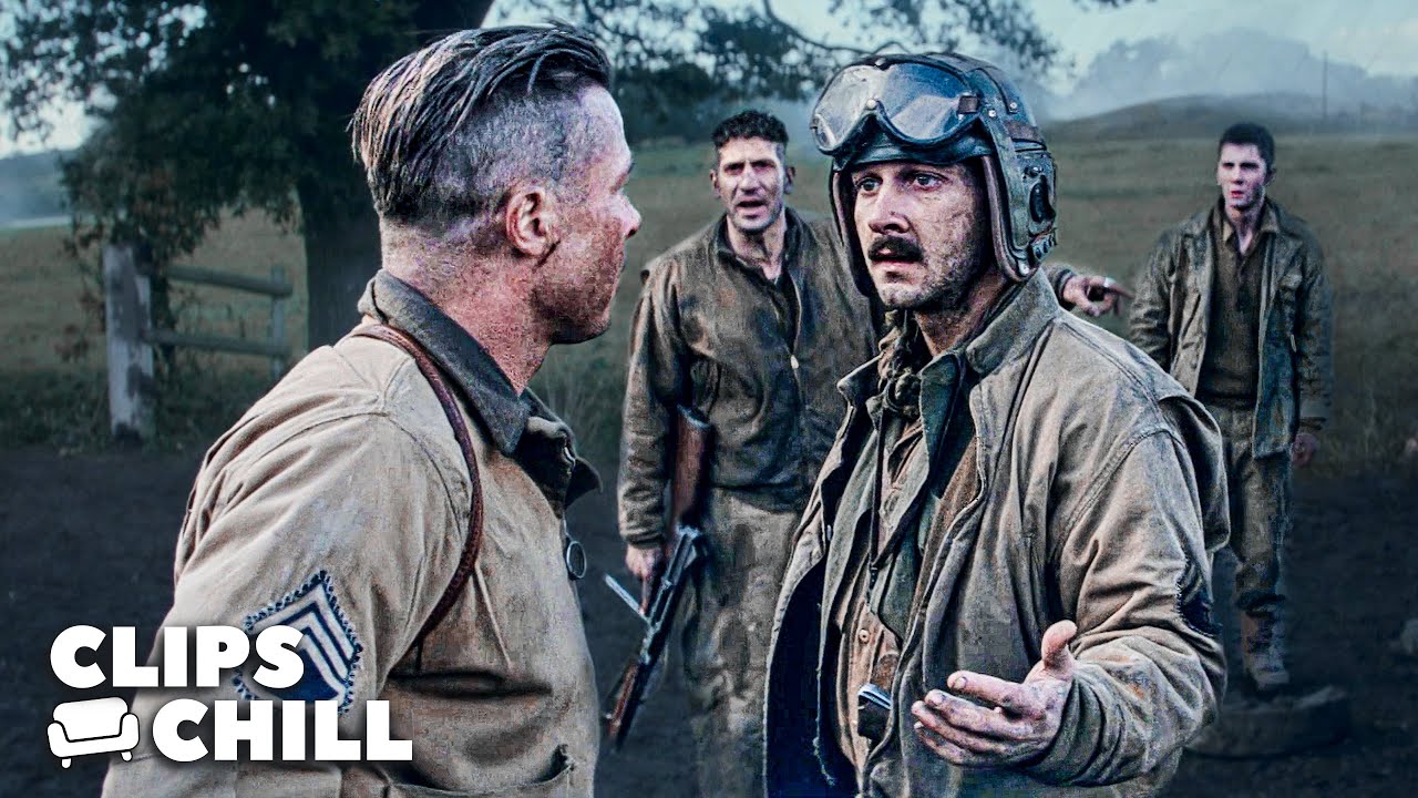 The Germans are Coming! | Fury (Brad Pitt, Shia Labeouf)