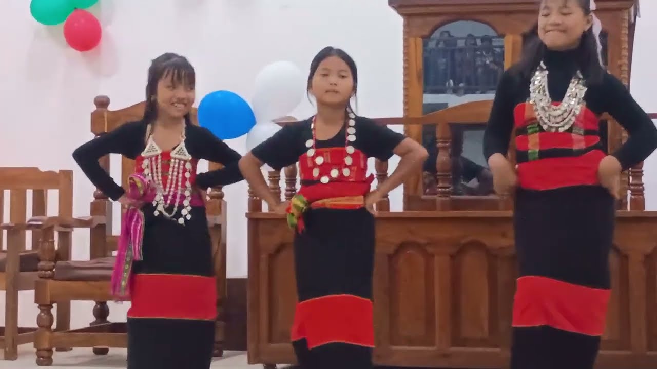 Esther, Twmsari, Twiyari/Christmas song dance/2025/surjya ICI church 