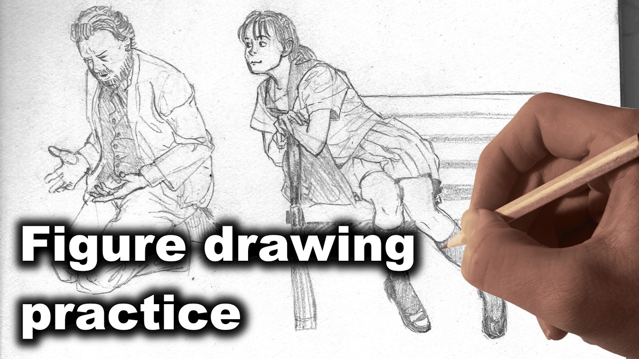 Figure drawing practice