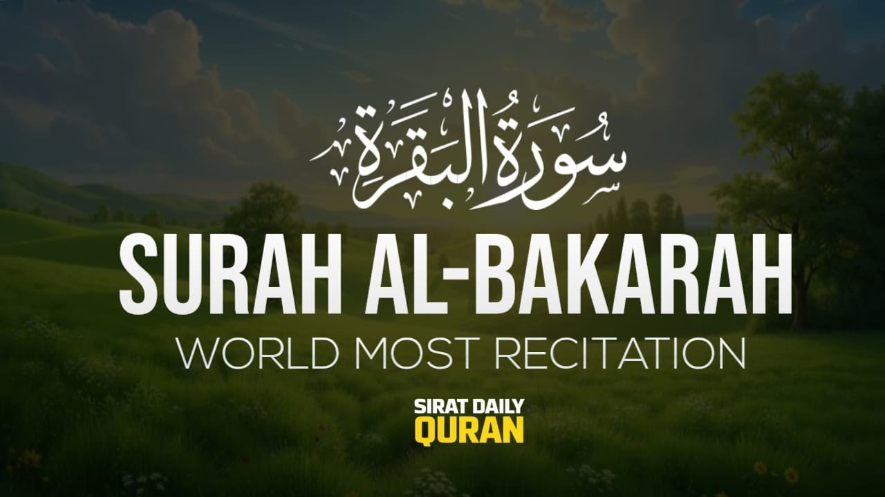 Surah Al-Baqarah Full | Beautiful Quran Recitation by Qari Ala Aqel | Peaceful Tilawat (HD)
