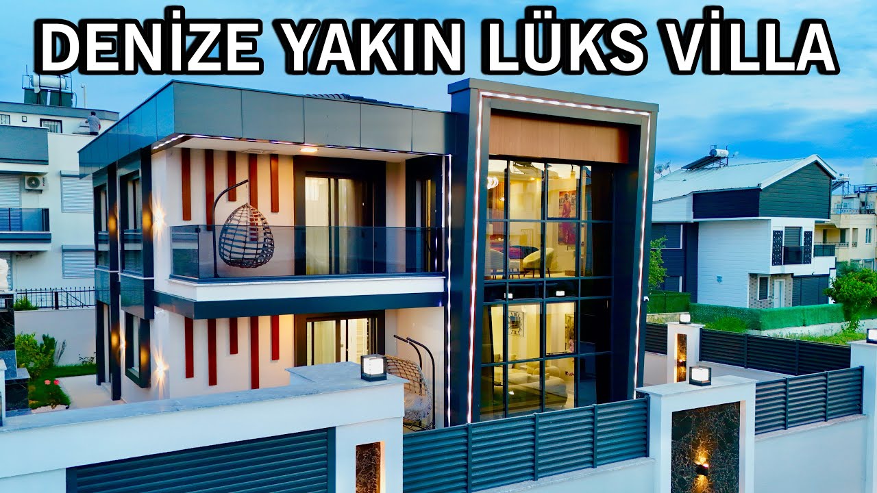 ! SATILDI ! Didim Altınkumda Plaja Yakın Full Eşyalı Ultra Lüks Havuzlu Müstakil Villa / No:293
