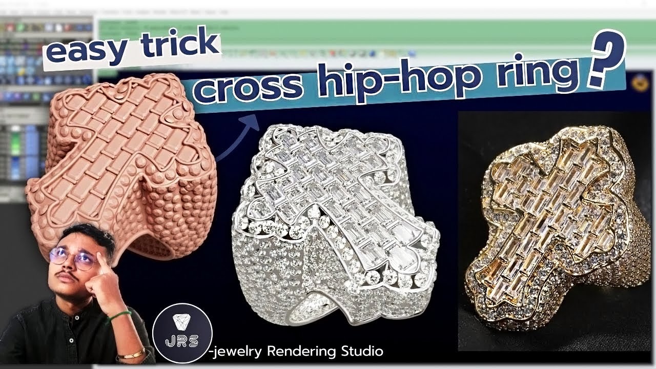 How to make cross hip-hop ring in matrix 9.0 || मैट्रिक्स 9.0 में क्रॉस हिप-हॉप रिंग कैसे बनाएं ||