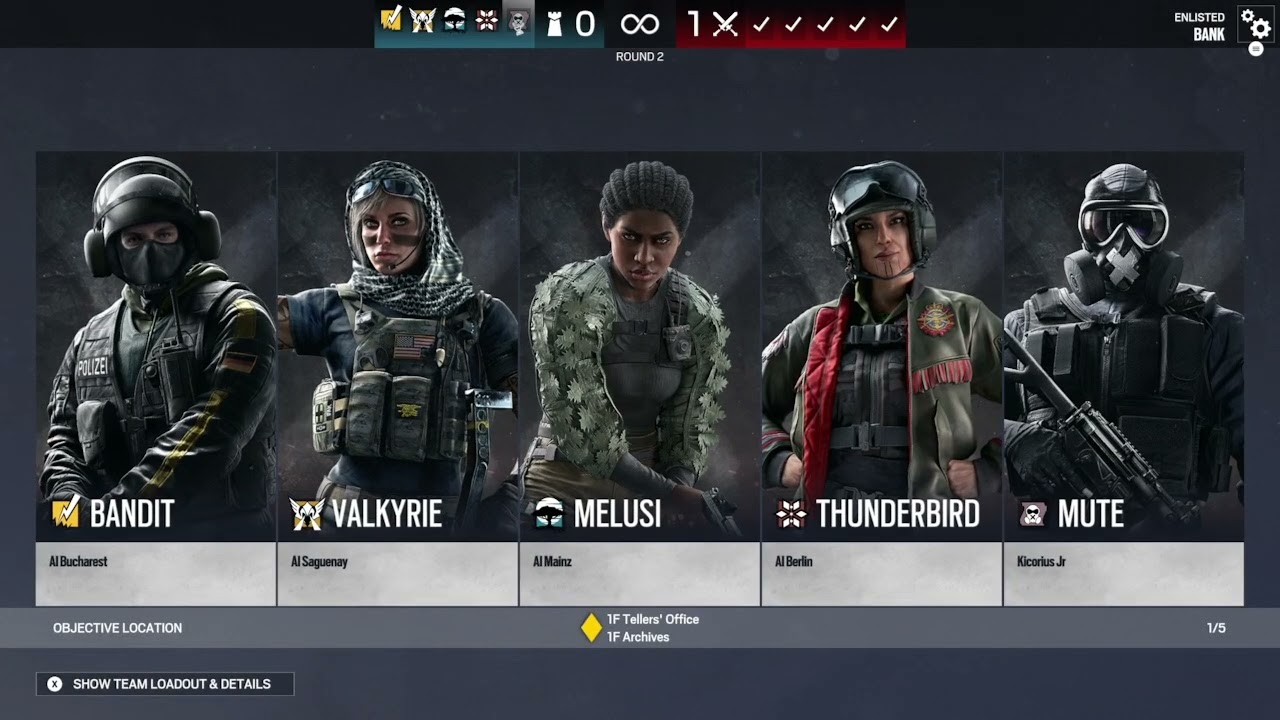R6 first time  on rainbowsix siege