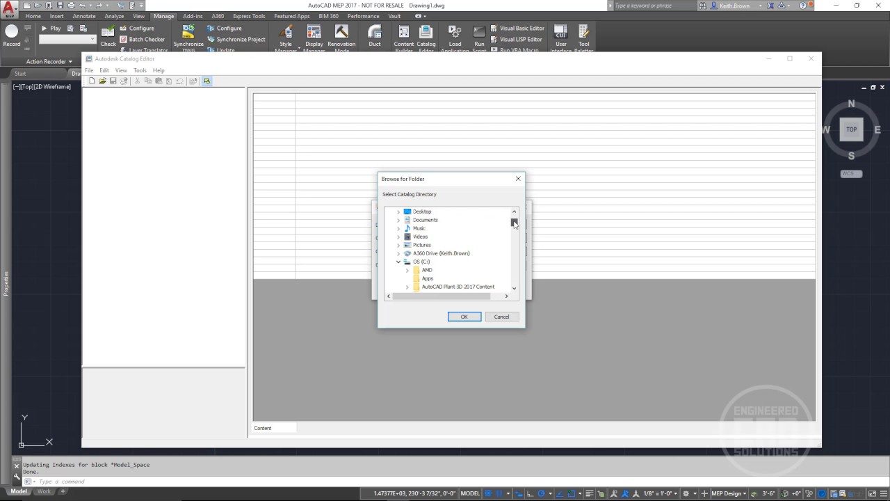 AutoCAD MEP Creating a Custom Catalog